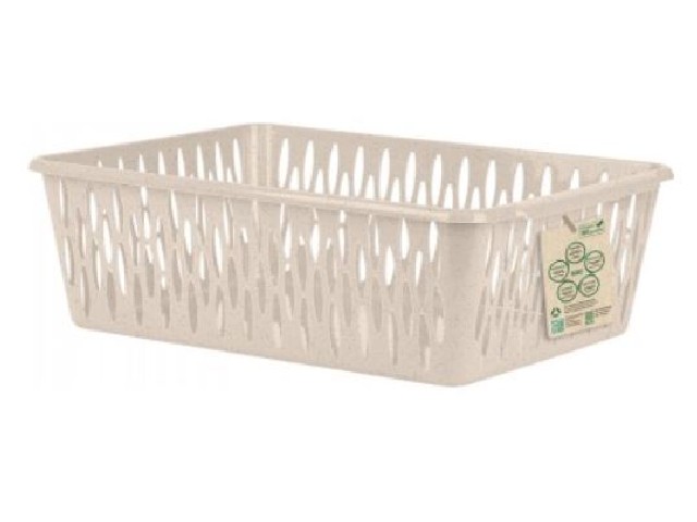 Корзинка для хранения Keeplex Green Republic L 38х27,5х12см лен